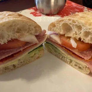 Italian sub.  Blah.  Next time I&apos;m just going to Cousins.