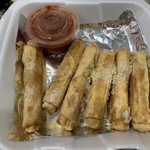 Mozzarella Sticks with Side of Marinara