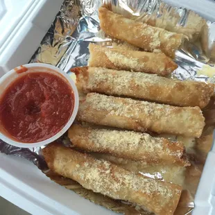 Great local spot , good pizza and motz sticks !