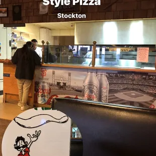 sushi and sashimi, interior