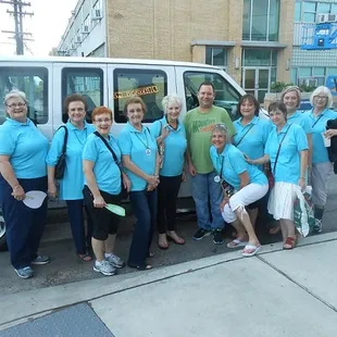 Cousins 2015 Annual Retreat hired Eric to haul us around for the weekend.