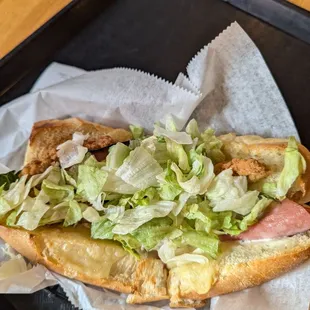 Chicken Cordon Bleu Sandwich