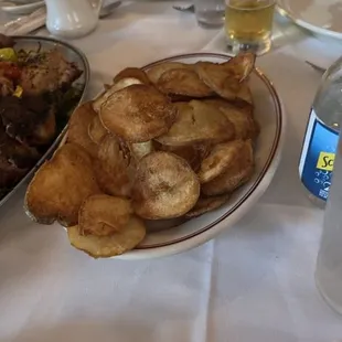 a plate of food on a table