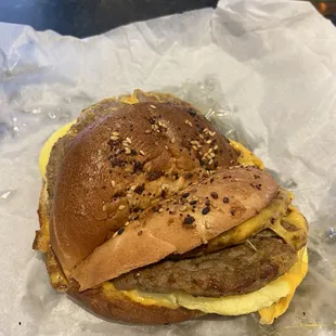 Breakfast Sandwich (sausage)