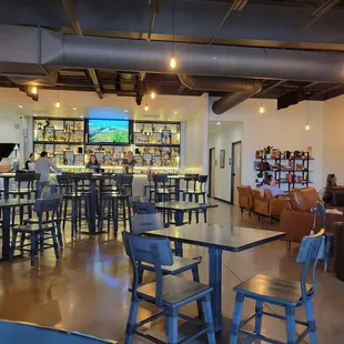 people sitting at the bar