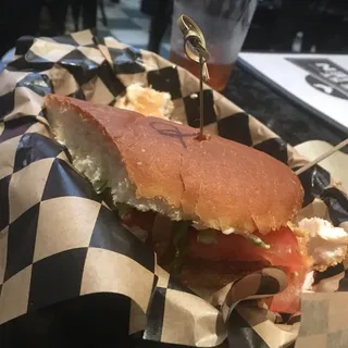 Catfish Po Boy Sandwich Basket