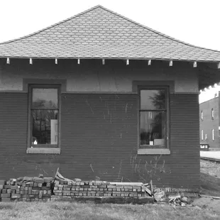 This was taken before the restoration was completed ...