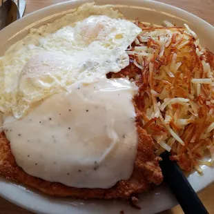 Chicken fried chicken