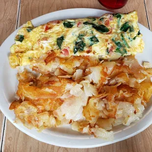 Greek omelette with no olives