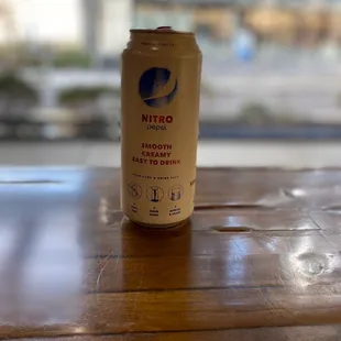 Nitro Pepsi, vanilla draft cola