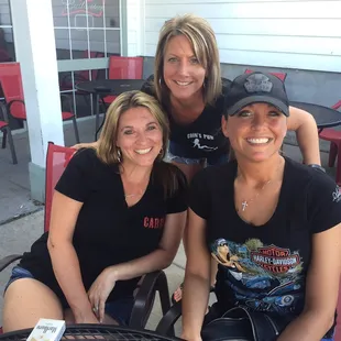 Erin, Amy and Carrie