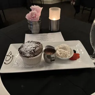 Chocolate soufflé