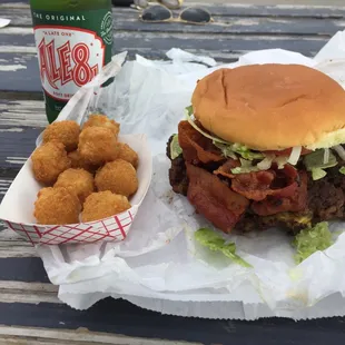 Erma Burger and Cheeseballs