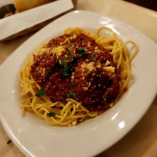 Spaghetti and Meatballs
