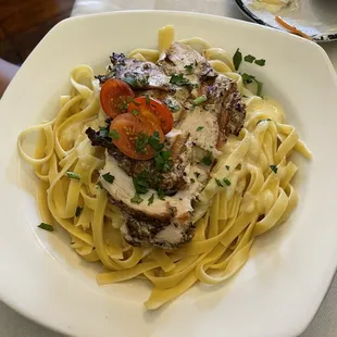 Chicken Alfredo Fettuccine