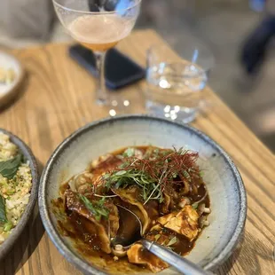 Mapo tofu dumplings- not good