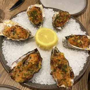 BBQ'd Oysters