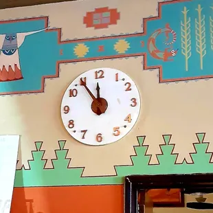 The old clock at Hotel Congress is working again!