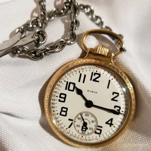Antique pocket watches make unique and thoughtful gifts.