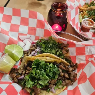 My favorite is carne asada tacos