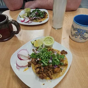 Quick date night, carne asada and tacos de lengua