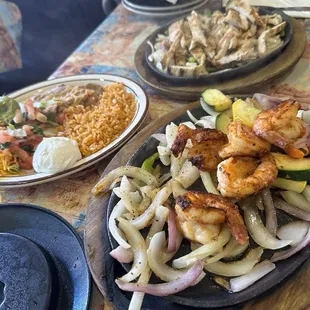 Shrimp Fajitas