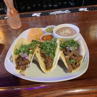 Carne asada tacos
