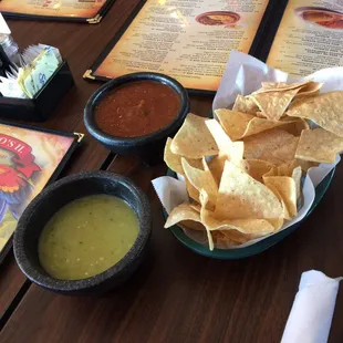 Red salsa was great!