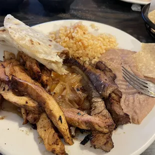 Fajita plate.