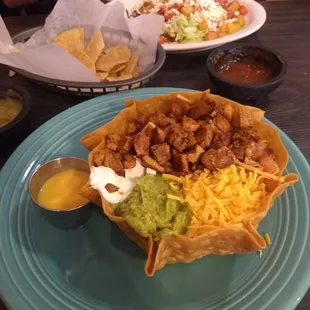 Perfectly executed taco salad