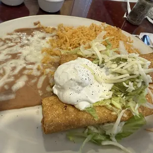 Chicken flautas