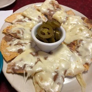 Bean and Cheese Nachos