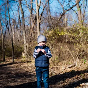 One of the great trail shots at Ernie Miller Nature Center
