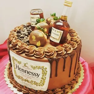 Hennessy cake