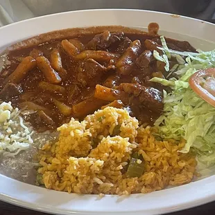 Chile Colorado plate 10/10