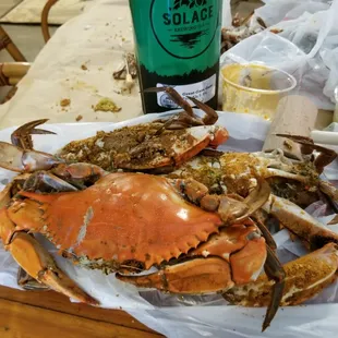 Went great with a 5.5% ABV GamGam crowler from Solace!