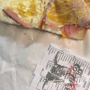 Clearly, mayonnaise and mustard were not marked. It might help if they actually looked at the order form prior to making the sandwich.