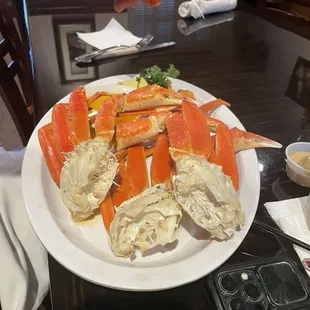 Order of Crab legs comes with 2 sides!!!