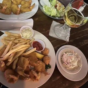 fish and chips, fish, seafood, food