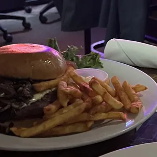 Jack and Mushroom Burger