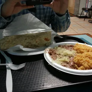 Carne Asada Burrito