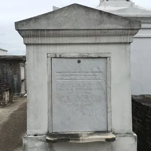 Homer Plessy Tomb