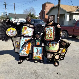 a man dressed in costume