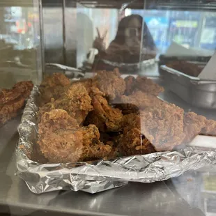 poultry, fried chicken wings, chicken wings and fried chicken, chicken wings, fried chicken, chicken, food, bbq chicken, bbq wings