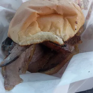 Brisket sandwich