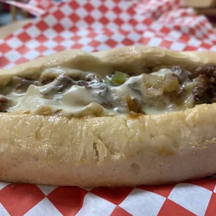 A-2 Classic Pepper Onion Cheese Steak Philly