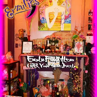 Voodoo Shop altar for Erzulie-Freda in our New Orleans Store!