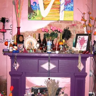Freda alter inside Ezulie&apos;s store in New Orleans&apos; French Quarter district