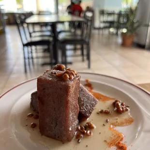 a plate of food on a table