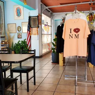 a t - shirt on a hanger